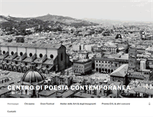 Tablet Screenshot of centrodipoesia.it